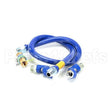1675BPQ2S60 Compatible Dormont 3/4Dia., 60 Blue Hose, Snapfast, 2 Swiv