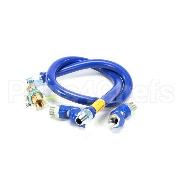 1675BPQ2S60 Compatible Dormont 3/4Dia., 60 Blue Hose, Snapfast, 2 Swiv