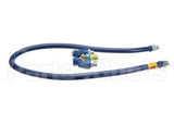 1675BPQ2S72 Dormont 3/4 Dia., 72 Blue Hose, Snapfast, 2 Swiv