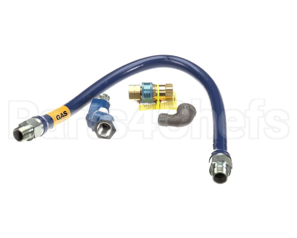 1675BPQS36 Dormont 3/4 Dia., 36 Blue Hose, Snapfast, Swivel