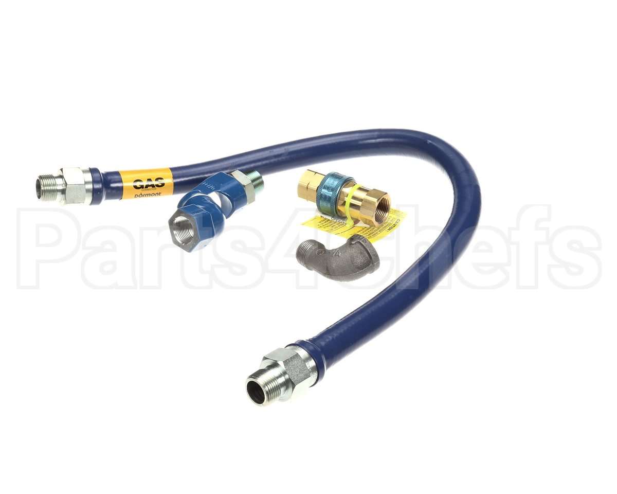 1675BPQS36 Dormont 3/4 Dia., 36 Blue Hose, Snapfast, Swivel
