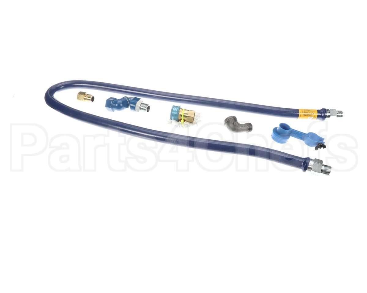 1675BPQS72 Dormont 3/4 Dia., 72 Blue Hose, Snapfast, Swivel