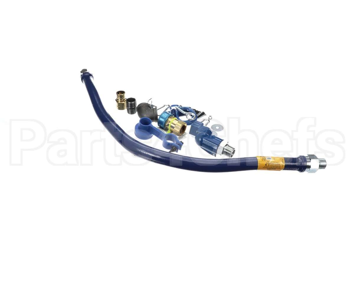1675BPQSR36 Dormont 3/4 Dia., 36 Blue Hose, Snapfast, Swivel