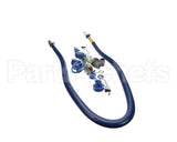 1675BPQSR60 Dormont 3/4 Dia., 60 Blue Hose, Snapfast, Swivel