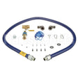 1675KIT72 Compatible Dormont Gas Hose Kit, 3/4" Dia, Snapfast Disconnect