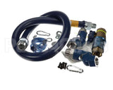 1675KITCF2S48 Dormont 3/4 Dia., 48 Blue Hose, Safety Quik, 2 S