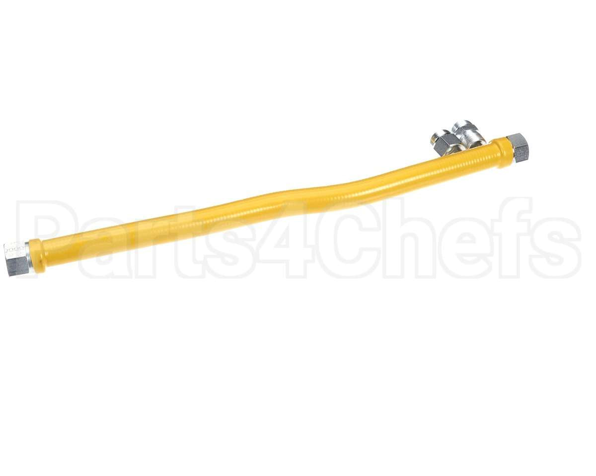 1675NPFS24 Dormont Stationary Gas Connector, 3/4 Dia., 24 L
