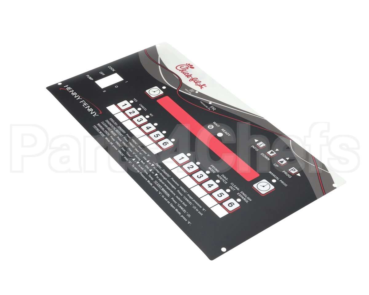 168300 Henny Penny Hybrid Control Decal