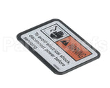 168569 Henny Penny Label-Warning Disc. Power