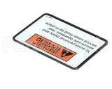 168571 Henny Penny Label-Service Cover