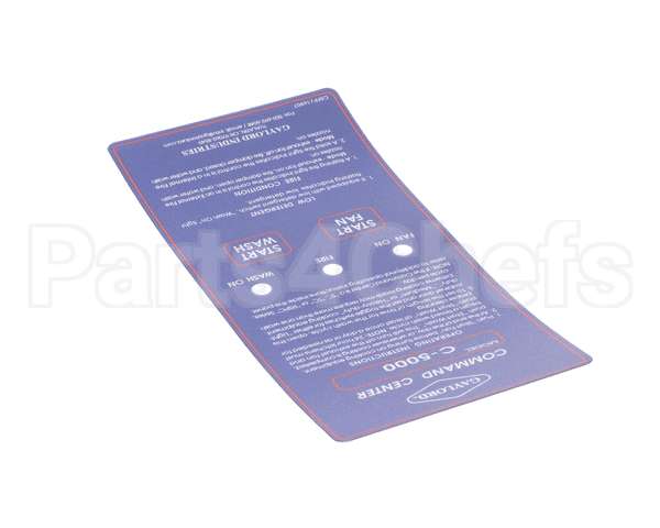 16907 Gaylord C-5000 Mylar Faceplate