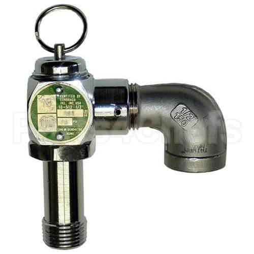 16928 Compatible Henny Penny Relief Valve 1/2"