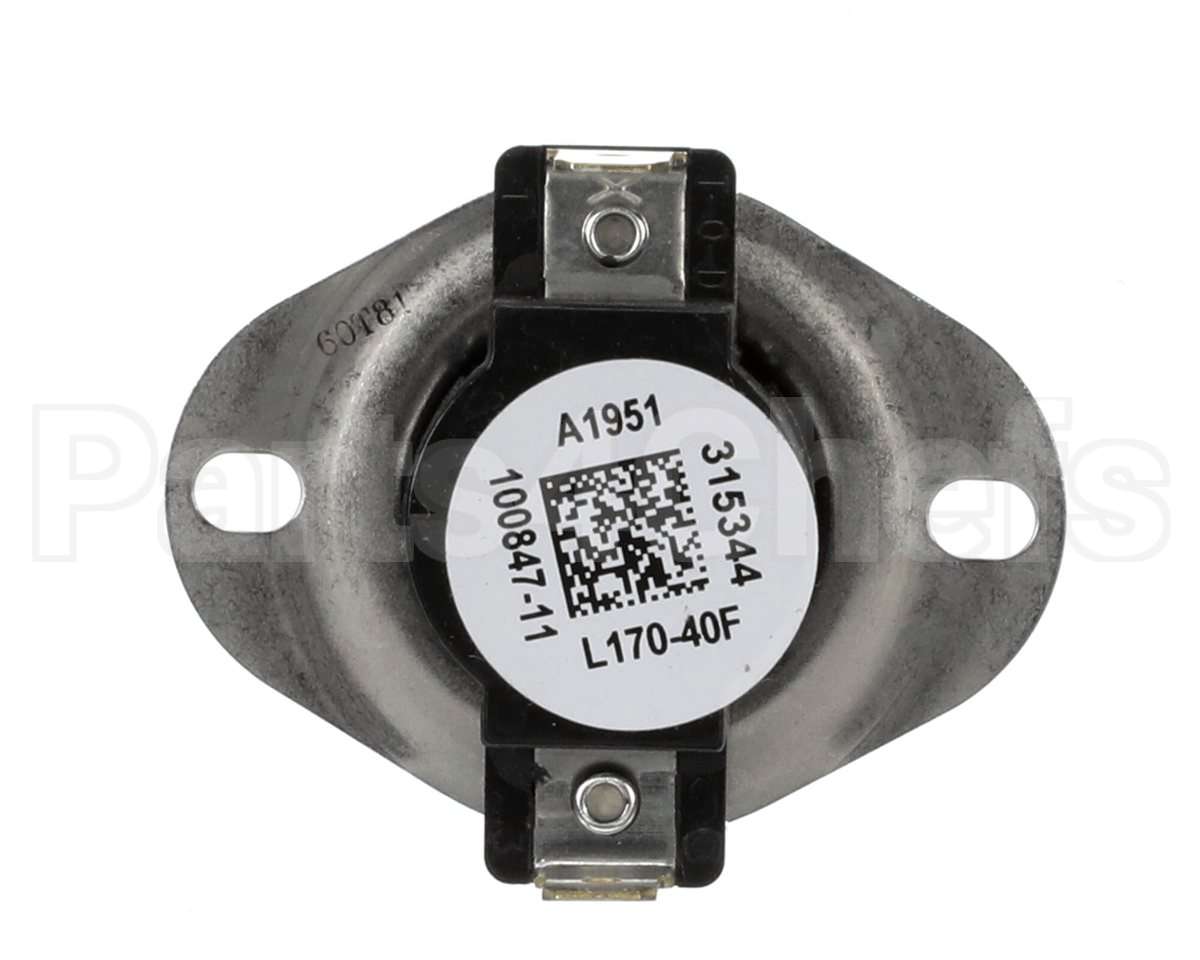 16W73 Lennox Limit Control Spst 170F Close