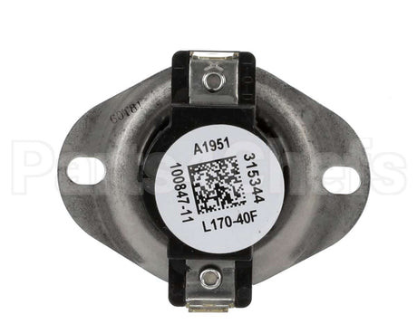 16W73 Lennox Limit Control Spst 170F Close