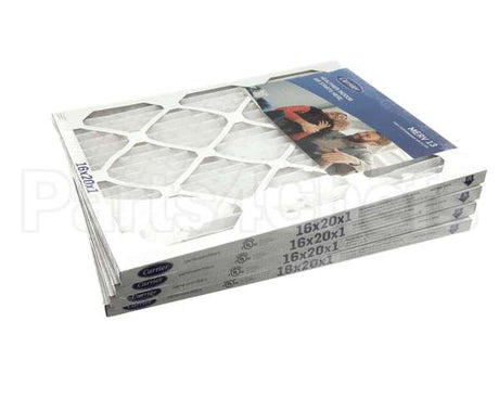 16X20X1-M13-C-P4 Carrier Merv 13 1" Air Filter, 16"X20"X1", 4 Pac
