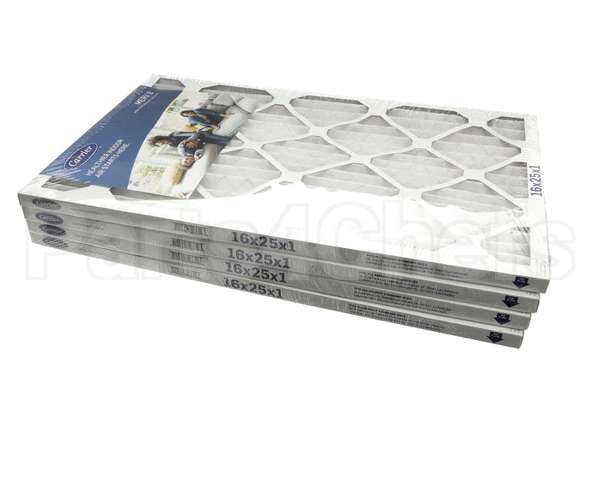 16X25X1-M8-C-P4 Carrier Merv 8 1" Filter Pack