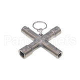 1701 Compatible TS Brass 4-Way Sill Cock Key