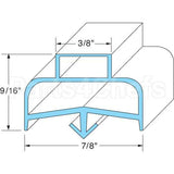1701087 Compatible Delfield Gasket, Door