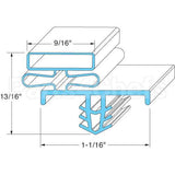 1701288 Compatible Delfield Door Gasket