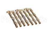 17013-15 Henny Penny B.037 P.021 Gas Burner Jets-Set Of 23