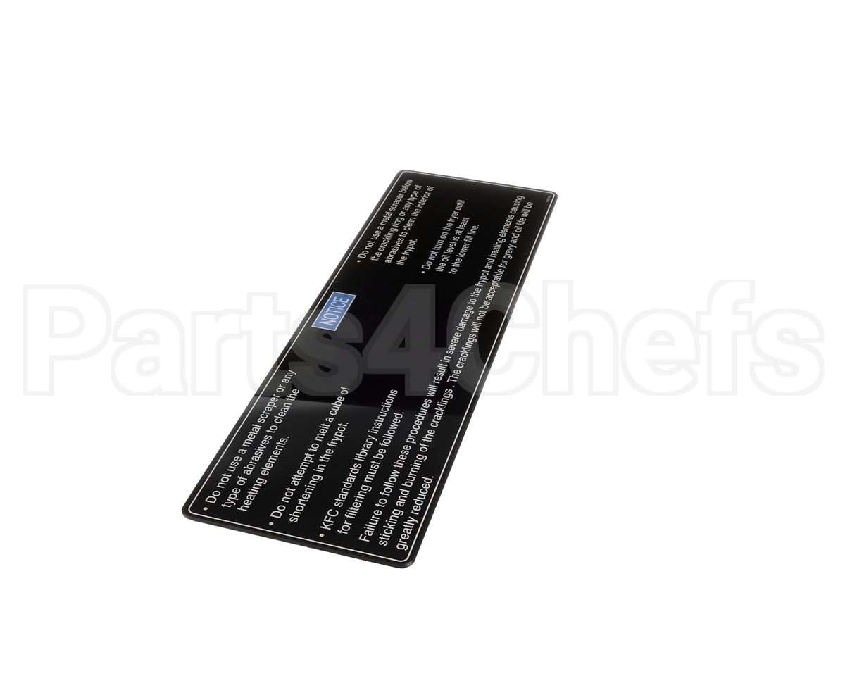 170332 Henny Penny Label-Shortening Melt,Gm,V