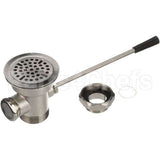 1705-1020-1000 Compatible Standard Keil Waste Drain - 3" Sink Opening, Lever