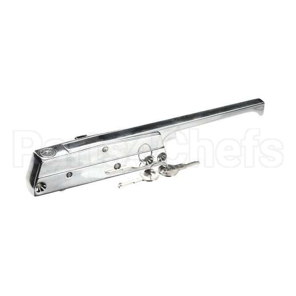 172C-00006 Compatible Kason Latch Chrome W/ Cylinder Lock