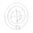 1735 Compatible Cecilware Cover, Pump (F/Red/Blk Impeller)