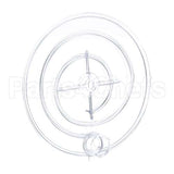 1735 Compatible Cecilware Cover, Pump (F/Red/Blk Impeller)