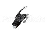 173B-00004 Kason Latch Chrome W/ Offset Handle