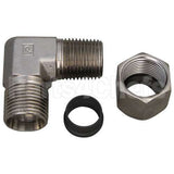 17424B Compatible Henny Penny Connectorassy, Male Elbo W