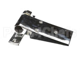 1744 Crown Tonka Hinge 1256 Chrome Flush 1256V00004C