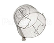 174477 Groen Tri-Basket, 40, 60, 80, 100 Gal, With Ha