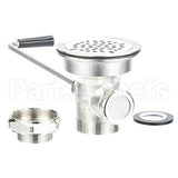 1750-1015-1000 Compatible Standard Keil Waste Drain - 3-1/2" Sink Opening, Twist