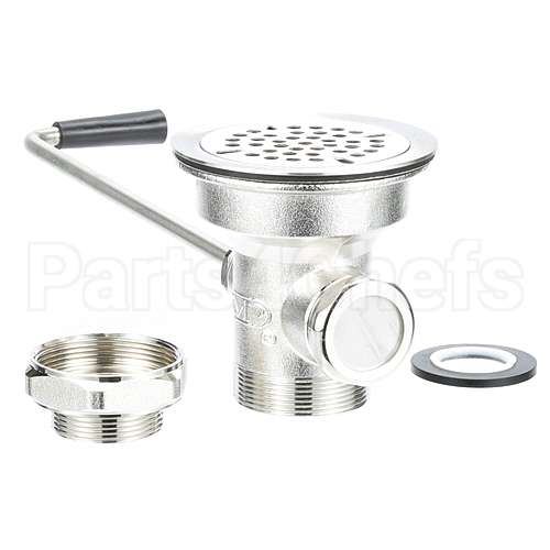 1750-1020-1000 Compatible Standard Keil Waste Drain - 3-1/2" Sink Opening, Twist