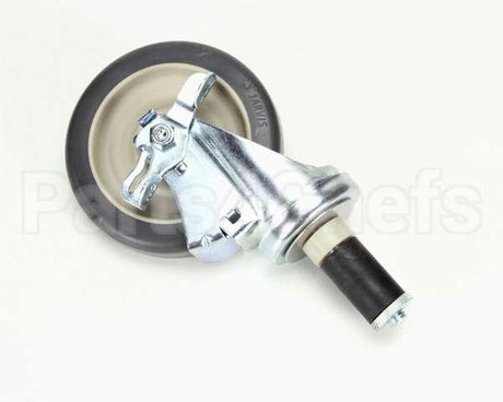 175562 Duke Caster, Stem With Brake 5X1-1/4 S