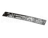 175636 Duke Label- Caution Hot 3/4"Hi