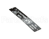 175636 Duke Label- Caution Hot 3/4"Hi