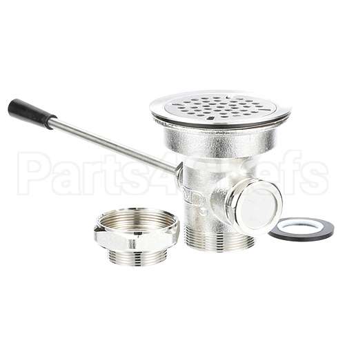 1765-1020-1000 Compatible Standard Keil Waste Drain - 3-1/2" Sink Opening, Lever
