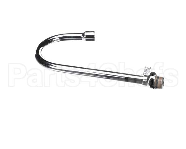 179X T&S Brass 4-3/8 Swivel Gooseneck, B-Pt Stream Regu