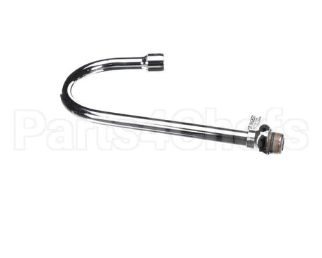 179X T&S Brass 4-3/8 Swivel Gooseneck, B-Pt Stream Regu