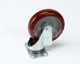 1800-4452 Atlas Metal 5 Poly Caster (Wobrake)