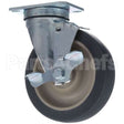 18022-1 Compatible Dynamic Cooking Plate Mount Caster W/Brk 5 W 2-3/8 X 3-5/8