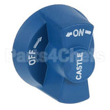 18030 Compatible Comstock Castle Knob 2-1/2 D, Off-On