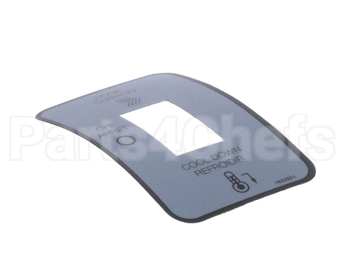 1822801 Garland R/C Cook Switch Label