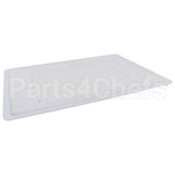 1826CCW135 Compatible Cambro Lid Food Box 18X26 -135 Clear Qdf