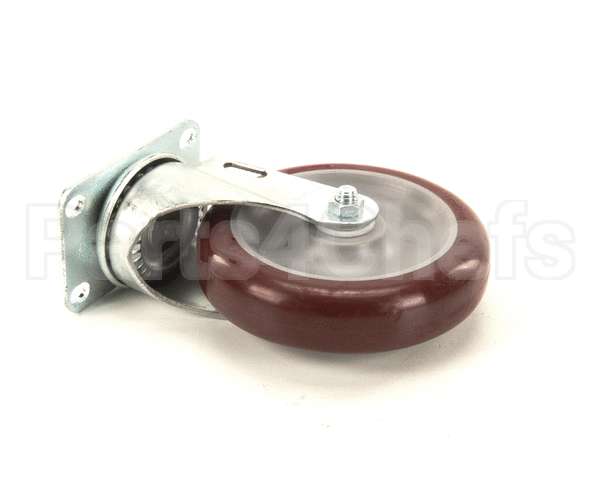 18301-5224 Carter Hoffmann 5 Swivel Red Poly Delrin