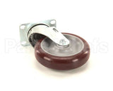 18301-5224 Carter Hoffmann 5 Swivel Red Poly Delrin