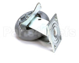 18301-6435 Carter Hoffmann 6" Grey Swivel W/Brk Rubb