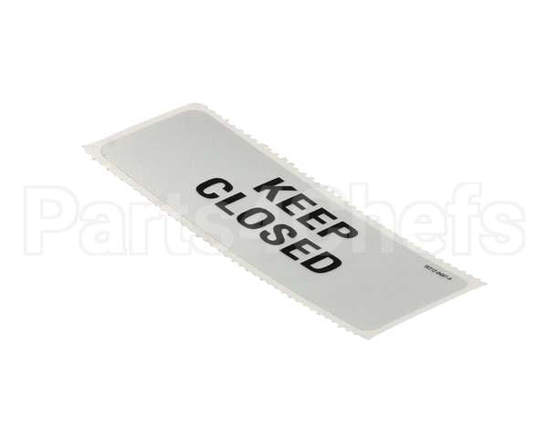 18312-0497 Carter Hoffmann Keep Closed Decal
